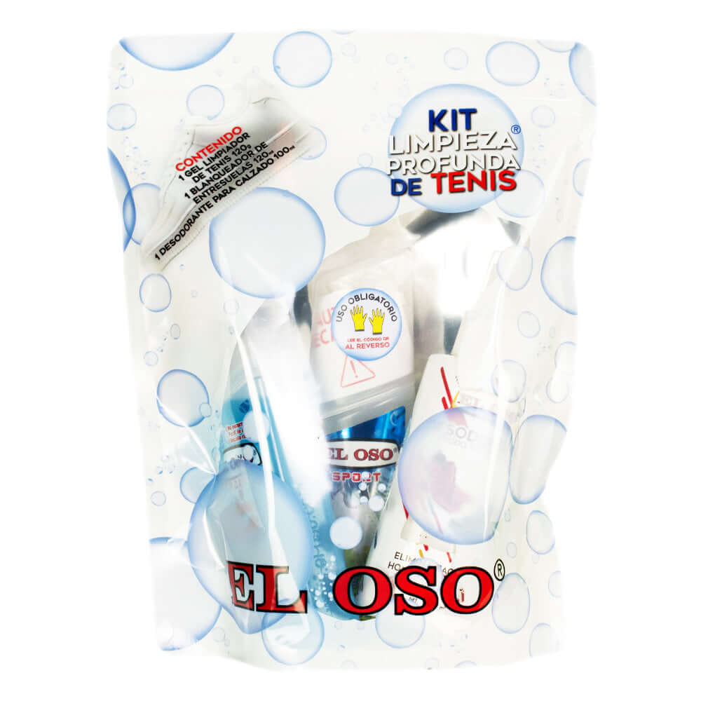 Kit Limpieza Profunda de Tenis El Oso.