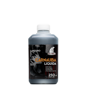 Carnauba Líquida de 250 ML Color Negro