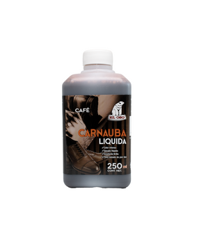 Carnauba Líquida de 250 ML Color Café