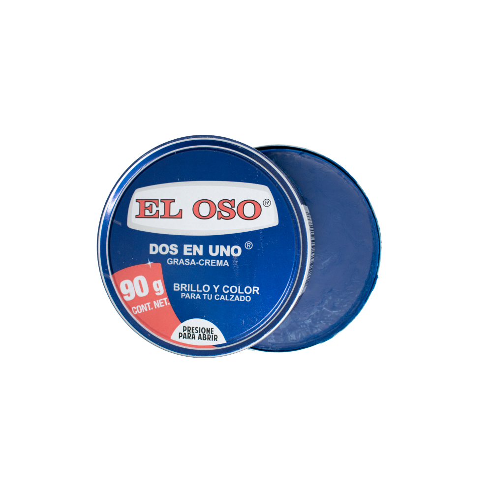 Grasa - Crema Dos en Uno de 90g Color Azul