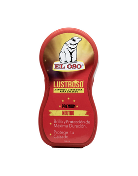 Esponja Lustradora para Calzado Lustroso Neutro