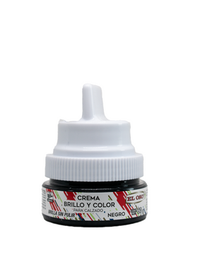 Crema, Brillo Y Color 60g. Color Negro