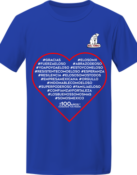 Playera Oficial "El Oso" Corazón