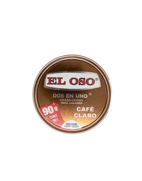 Grasa - Crema Dos en Uno de 90 g Color Café Claro