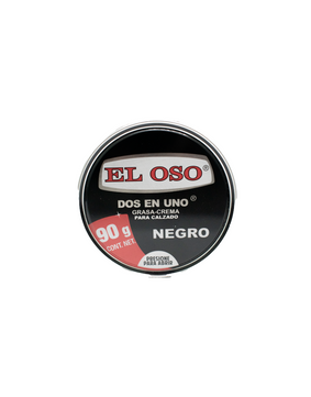 Grasa - Crema Dos en Uno de 90 g Color Negro