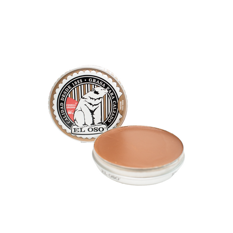 EL OSO Grasa Clásica Neutral Shoe Polish – 2 Pack, 90g Each, Neutral